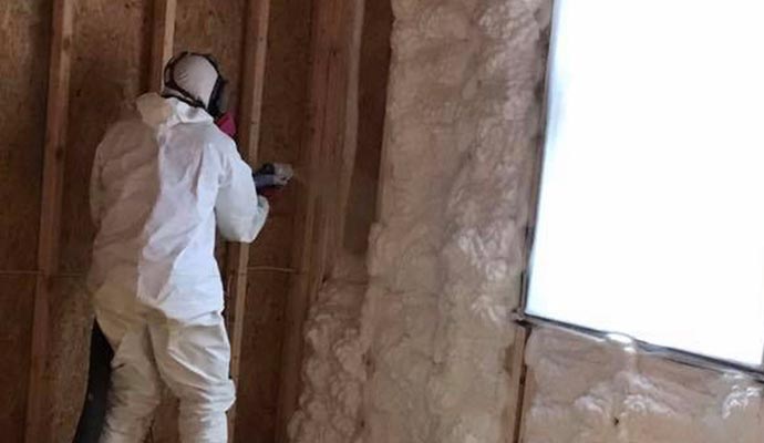 Mohr Foam Insulation Spray Application Image